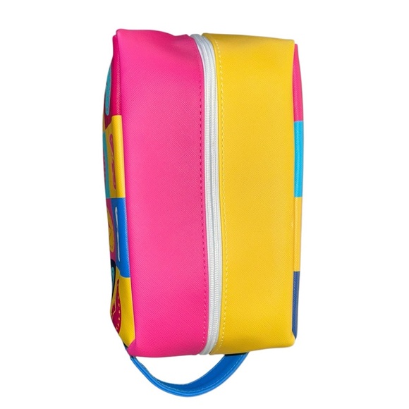 Retro Paramount Pictures Multi-Color Zippered Bag - Makeup or Travel Pouch NWOT - Picture 5 of 9